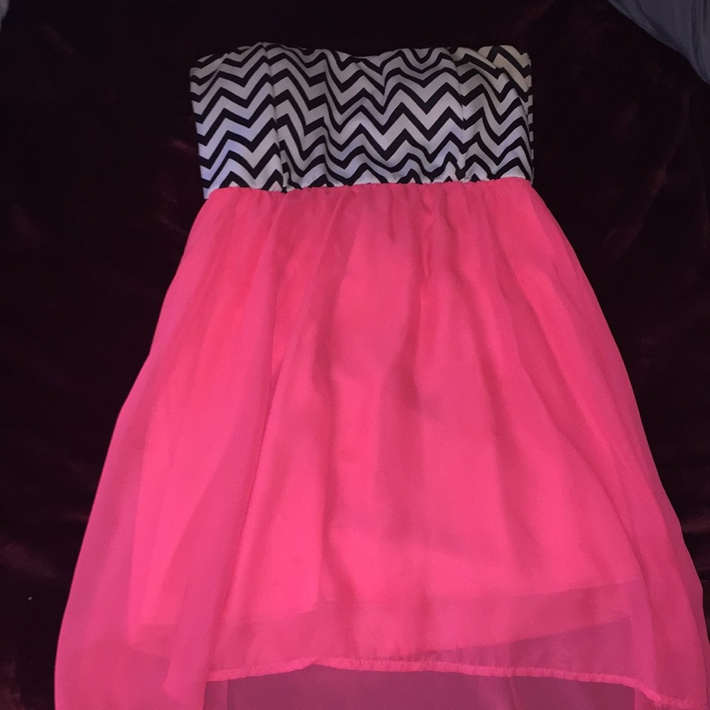 Cute Semi Formal Dress Hot Pink